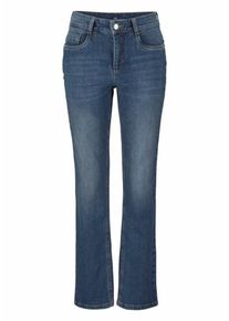 MAC, Damen 5-Pocket-Jeans 'Melanie Stitch', Hellblau