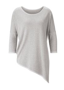Heine, Damen Pullover, Hellgrau