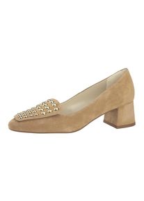 Heine, Damen Pumps, Honig