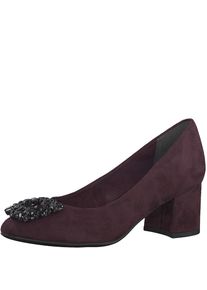 Marco Tozzi, Damen Pumps, Bordeaux / Schwarz