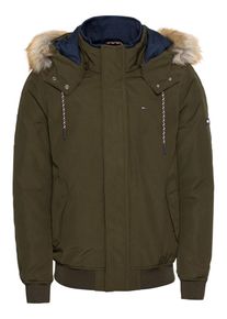 Tommy Jeans, Herren Jacke 'TJM TECHNICAL BOMBER', Oliv