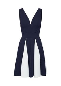 Wal G., Damen Kleid 'CH 2210', Creme / Navy