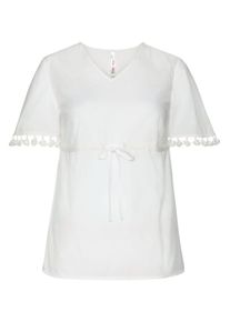 SheeGOTit, Damen Longtunika, Offwhite