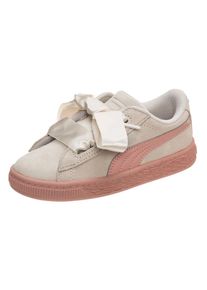 Puma, M&auml;dchen 'Suede Heart Jewel' Sneaker Kleinkinder, Beige