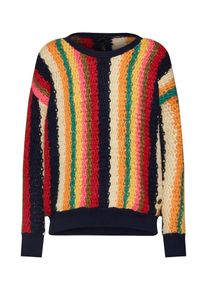 Key Largo, Damen Pullover 'ECO', Gelb / Orange / Dunkelrot / Schwarz