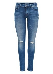 Only, Damen Skinny Fit Jeans Car Reg, Blau