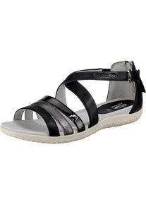 Geox, Damen Sandalen, Schwarz