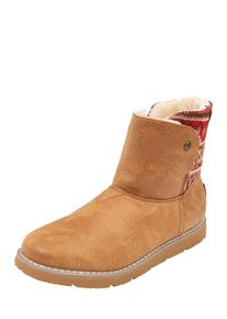 Skechers, Damen Snowboot 'Alpine snow day', Braun / Rot