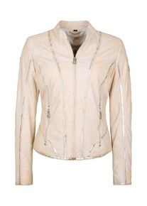 Gipsy, Damen Lederjacke 'Tia LAMAL', Creme