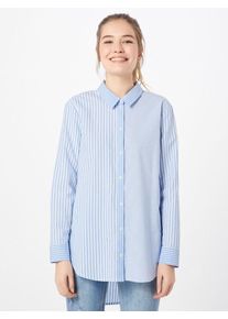 Tom Tailor Denim, Damen Bluse, Blau / Weiß
