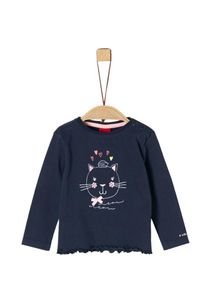 s.Oliver Junior, Mädchen Langarmshirt, Blau