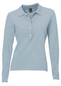 Heine, Damen Polo-Pullover, Opal