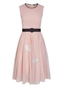 Nicowa, Damen Kleid 'ALUNCY', Rosa / Schwarz