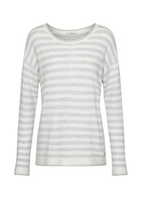 EDC by Esprit, Damen Pullover, Creme / Hellgrau