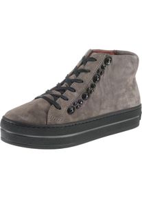 Mjus, Damen Sneakers, Taupe / Dunkelgrau