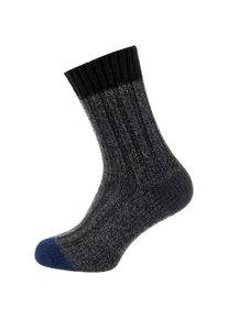 s.Oliver RED LABEL, Damen Socken, Basaltgrau / Schwarz