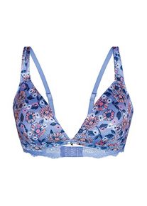 Sassa Mode Sassa, Damen BH 'Bloomy Meadow', Royalblau / Hellblau / Dunkelblau / Hellpink