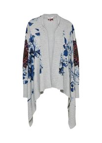 Desigual, Damen Strickjacke 'JERS_ITZIAR', Hellgrau