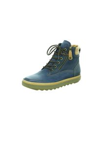 Paul Green, Damen Stiefel, Himmelblau / Zitrone