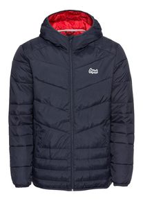 Jack & Jones JACK & JONES, Herren Jacke 'JORBEND LIGHT PUFFER', Navy / Melone
