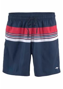 Kangaroos, Herren Shorts, Navy / Rot / Weiß