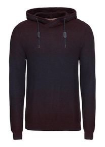 EDC by Esprit, Herren Pullover 'dégradé funn*', Bordeaux