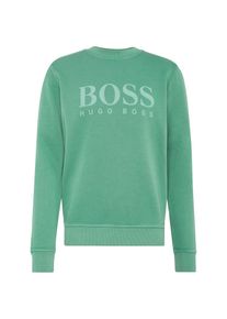 BOSS, Herren Sweatshirt 'Weave', Hellgr&uuml;n