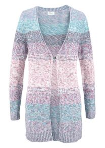 Boysen's BOYSEN'S, Damen Strickjacke, Hellblau / Helllila / Hellpink / Hellrot