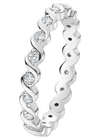 Christ, Damen Diamonds Ring '60142505', Silber