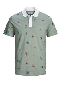 Jack & Jones JACK & JONES, Herren Poloshirt, Mint