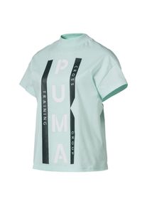 Puma, Damen T-Shirt 'Xtg Graphic', Mint / Schwarz / Wei&szlig;