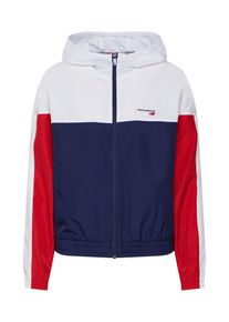 New Balance, Damen Jacke 'NB ATHLETICS WINDBREAKER', Blau / Rot / Weiß