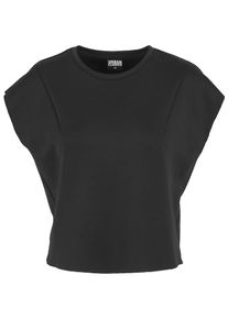 Urban Classics, Damen Ladies Scuba Sleeveless Crew, Schwarz