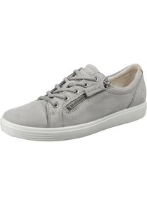 Ecco, Damen Sneakers 'White Droid', Beige / Grau