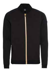 BOSS, Herren Strickjacke 'Zenny 10209668 01', Schwarz