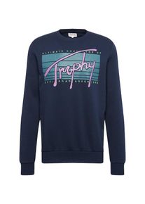 Your Turn YOURTURN, Herren Sweatshirt, Dunkelblau / Mint / Pink