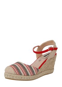 MTNG, Damen Pump 'PALMER', Beige / Rot