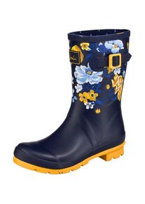Tom Joule, Damen Gummistiefel, Blau / Marine / Goldgelb