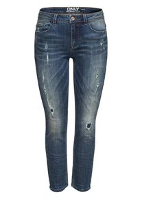 Only, Damen Demi reg Ankle Slim Fit Jeans, Blue Denim