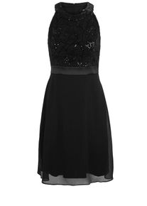 s.Oliver BLACK LABEL, Damen Kleid, Schwarz