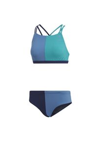 adidas Performance, Damen Badeanzug, Rauchblau / Dunkelblau / Jade