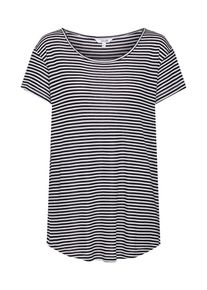 Mbym, Damen Shirts 'Lucianna', Creme / Schwarz