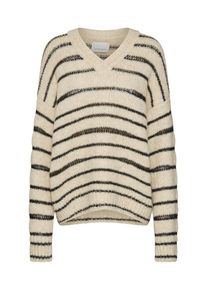Samsøe & Samsøe Samsoe & Samsoe, Damen Pullover 'Hedvig v-n 10413', Beige