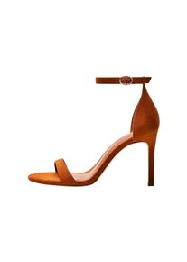 Mango, Damen Sandaletten 'Salva', Cognac