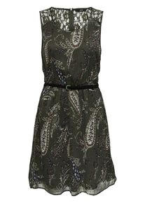 Only, Damen Kleid, Navy / Khaki / Dunkelrot / Weiß