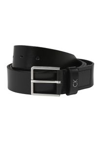 Calvin Klein, Herren Ledergürtel 3.5cm, Schwarz
