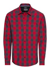 s.Oliver RED LABEL, Herren Hemd, Navy / Rot