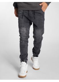 Just Rhyse, Herren Jeanshose Eritrea im Relaxed Fit-Schnitt, Grau