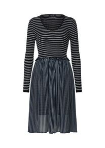 Lost Ink, Damen Kleid, Schwarz / Weiß