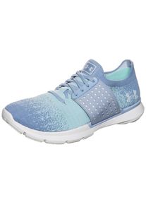 Under Armour, Damen Laufschuh 'Threadborne Slingwrap', Hellblau / Weiß